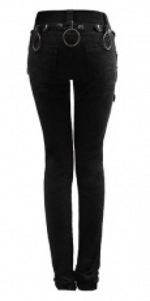 TROUSERS Punk Rave K-189/BK -  