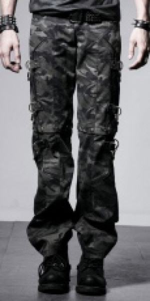  -  TROUSERS Punk Rave K-190/GR -  