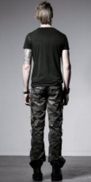  -  TROUSERS Punk Rave K-190/GR -  