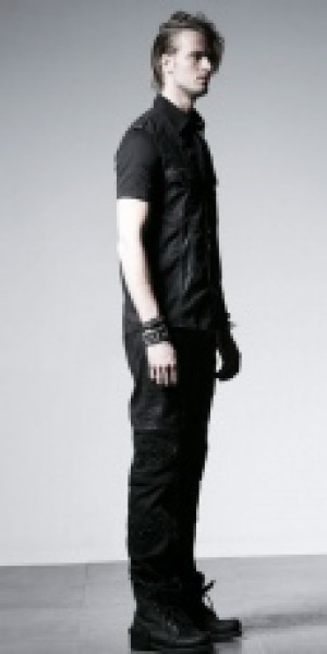  TROUSERS Punk Rave K-191/BK -  