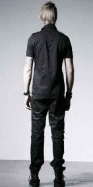  TROUSERS Punk Rave K-191/BK -  