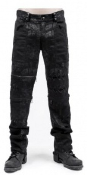  TROUSERS Punk Rave K-191/BK -  