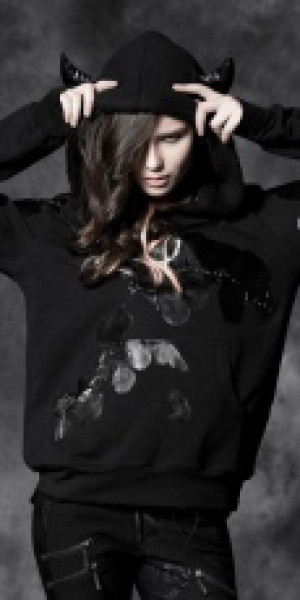  Hooded Jacket Punk Rave PY-035/BK /  /  /  / -  
