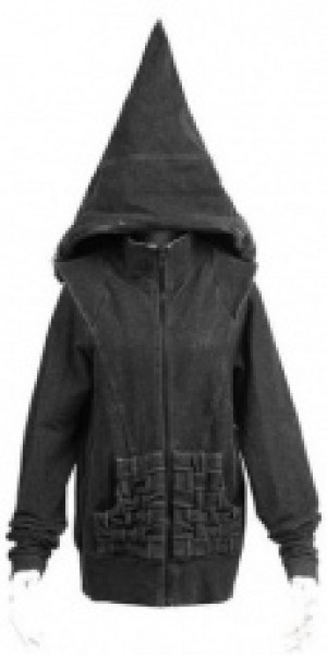  Hooded Jacket Punk Rave PY-043/BK -  