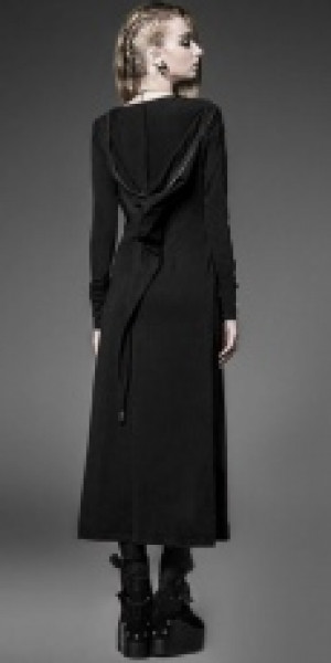  Hooded Jacket Punk Rave PY-046/BK -  