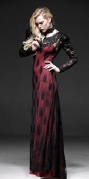  2  1 DRESS Punk Rave Q-223/BK-RD -  