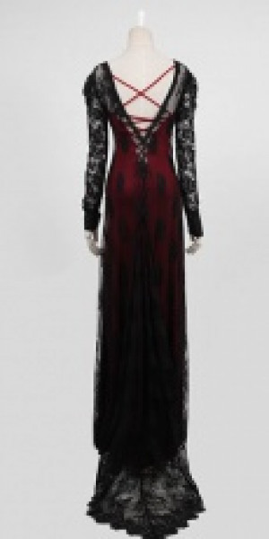  2  1 DRESS Punk Rave Q-223/BK-RD -  