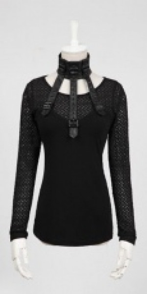  Longsleeve Punk Rave T-341/BK -  