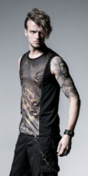  SHIRT Punk Rave T-352/BK -  