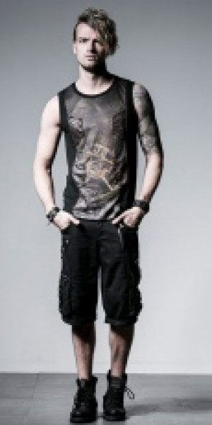  SHIRT Punk Rave T-352/BK -  