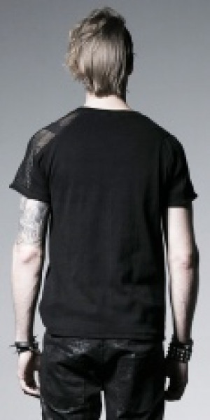  T-SHIRT Punk Rave T-358/BK -  