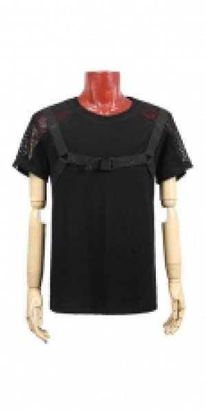  T-SHIRT Punk Rave T-358/BK -  