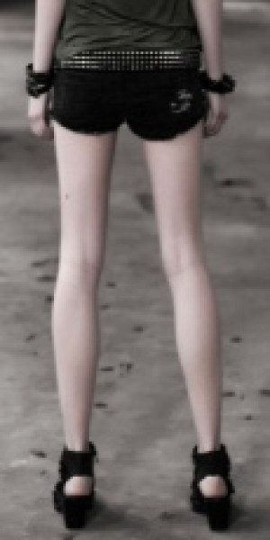  PANTS Punk Rave K-183/BK -  