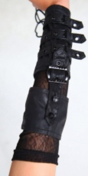  arm warmers Punk Rave S-140/BK -  