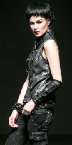  arm warmers Punk Rave S-140/BK -  