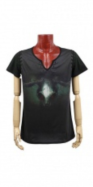  T-SHIRT Punk Rave T-354/GR -  