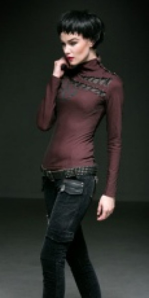  TOP Punk Rave T-362/BK-RD -  