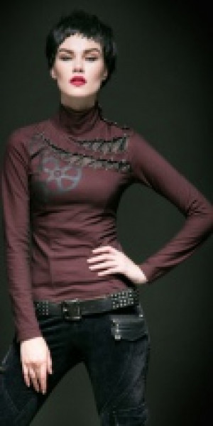  TOP Punk Rave T-362/BK-RD -  