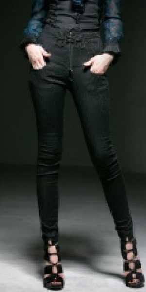  Leggins Punk Rave K-195/BK -  