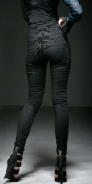  Leggins Punk Rave K-195/BK -  