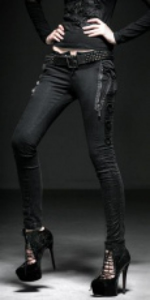  trousers Punk Rave K-196/BK -  