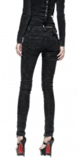  TROUSERS Punk Rave K-204/BK -  