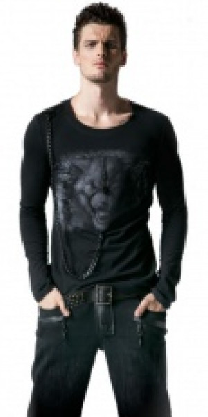  Longsleeve Punk Rave T-365/BK -  