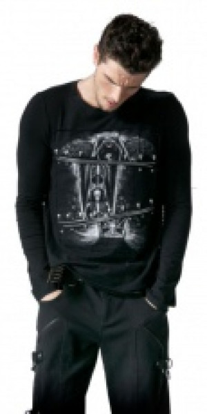  Longsleeve Punk Rave T-366/BK -  