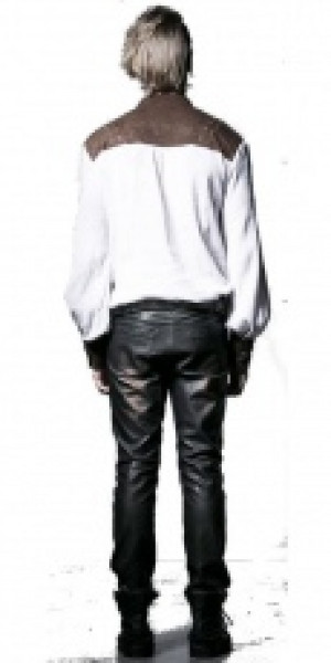  BLOUSE Punk Rave Y-526/WH -  