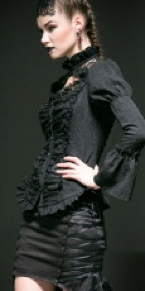  BLOUSE Punk Rave Y-538/BK -  