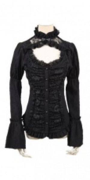  BLOUSE Punk Rave Y-538/BK -  