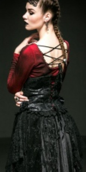  CORSET Punk Rave Y-542/BK -  