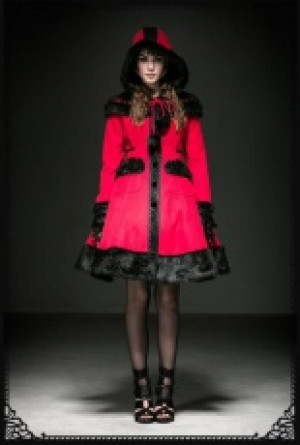  =Coat= Punk Rave LY-045/RD -  