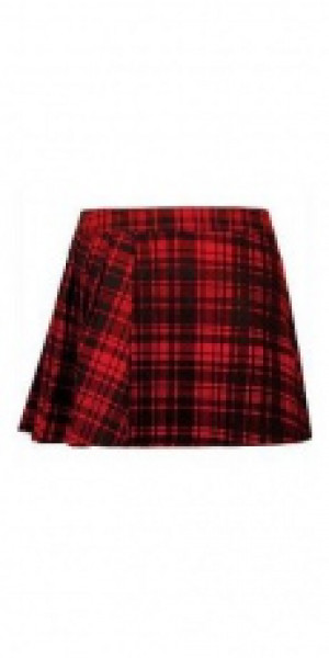  SKIRT Punk Rave Q-266/BK-RD -  