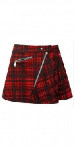  SKIRT Punk Rave Q-266/BK-RD -  