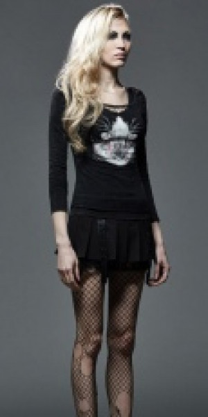  Longsleeve Punk Rave T-400/BK -  