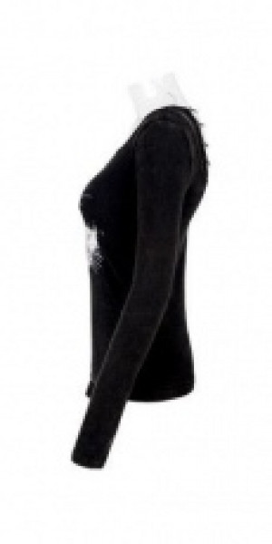  Longsleeve Punk Rave T-400/BK -  