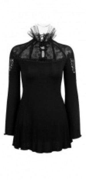  Longsleeve Punk Rave T-405/BK -  
