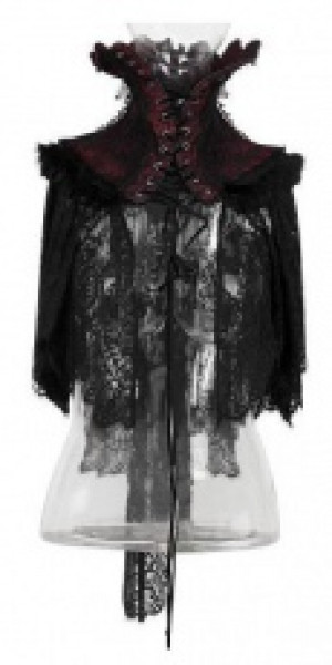  JACKET Punk Rave Y-586/BK-RD -  