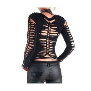  T-SHIRT Punk Rave T-294/BK -  
