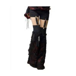    TROUSERS Punk Rave K-077/BK -  