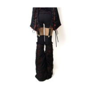    TROUSERS Punk Rave K-077/BK -  