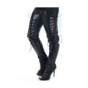  =TROUSERS= Punk Rave K-130/BK -  