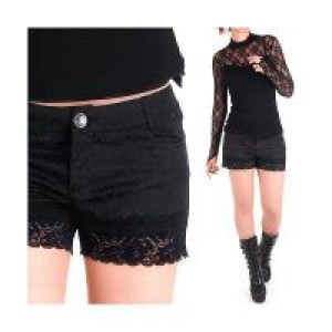  TROUSERS Punk Rave k-135/BK -  