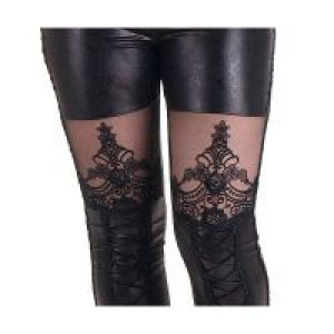 =TROUSERS= Punk Rave +K-144/BK -  