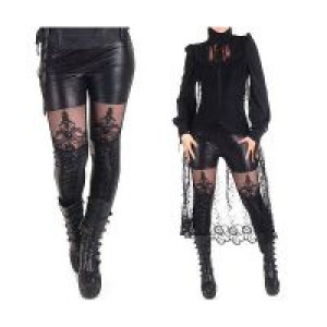  =TROUSERS= Punk Rave +K-144/BK -  