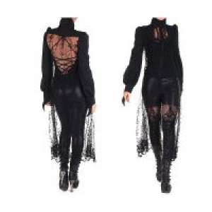  =TROUSERS= Punk Rave +K-144/BK -  