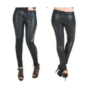  TROUSERS Punk Rave K-152/BK -  