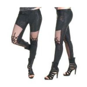  TROUSERS Punk Rave K-161/BK -  