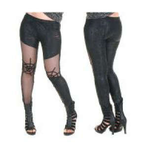  TROUSERS Punk Rave K-161/BK -  
